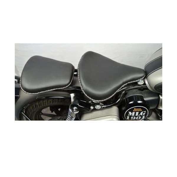 Arjun Reddy Classic 350 / Classic 500 Old Models Style Spring Seats (Black)
