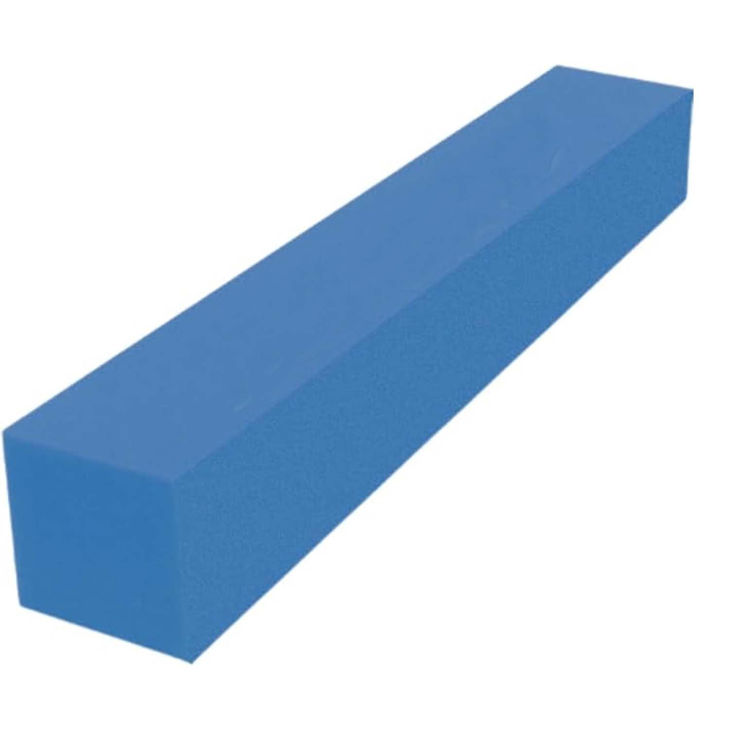 David & Amaya High-Density Foam Mattress Extender – Sofa Bed Gap Filler, Rectangular Bolster Support Pillow, Armrest or Headboard Cushion Foam Only (Blue, 180x10x5cm)