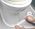 White Caulk Tape Waterproof Self Adhesive, Toilet & Bathtub Sealant Strip, Peel & Stick Caulking Tape for Floor Tile Corner Trim & Shower, Bathroom Accessories, Better Than Silicone Caulk