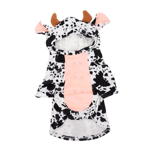 Disfraz para Perro con Estampado de Vaca COLLBATH Talla M