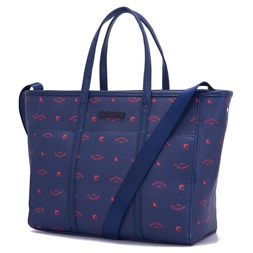 Image of Nautica Stylish Handbag for Women and Girls | PU Leather Bag For Women | Ladies Purse With Zipper | Women's Shoulder Bag | Spacious Compartment | Idle Size
