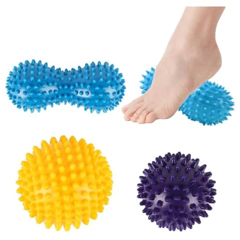 3-Piece Spiky Massage Ball Set for Recovery Cover