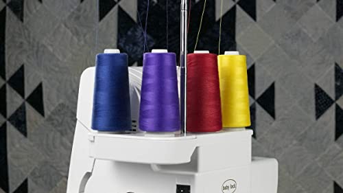 Hilo de coser poliéster color Olive 3000 yardas miniatura 4