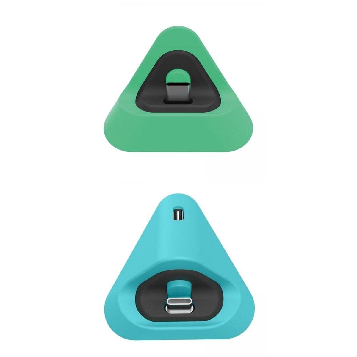 CALANDIS™ Pack of 2 Portable Fast Charging Dock for Nintendo Switch/Lite Charger Game Blue Green | Video Game Accessories-image-36