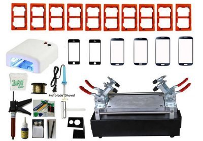 Séparateur LCD Gowe complet avec plaque chauffante pour décollage de vitre tactile