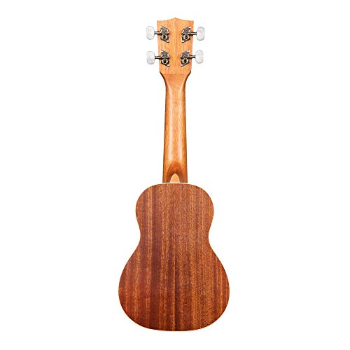 Kala KA-S Ukulélé soprano en acajou satiné avec housse (UB-S) - Les Beatles, Paul McCartney, John Lennon, RIngo Starr, George Harrison Kala KA-S Ukulélé soprano en acajou satiné avec housse (UB-S) – Image 3