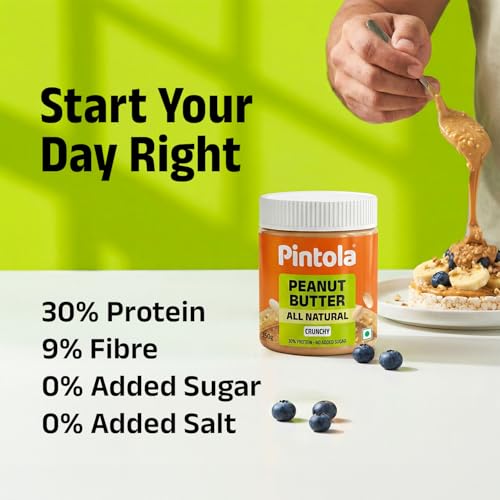 Pintola All Natural Peanut Butter Crunchy 350g - Image 5