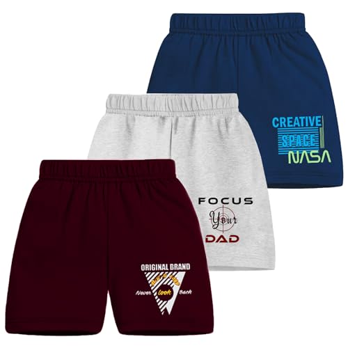 Image of MIST N FOGG Boys & Girls Shorts,2-3 Years to 11-12 Years (Pack of 3)