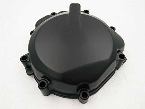 XKH- Engine stator cover Compatible with 2005 2008 Suzuki GSX R 1000 Crankcase Left Black [B010WL9GEC]