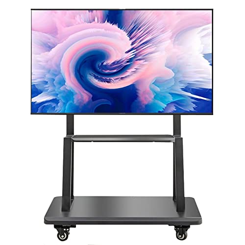 Soporte móvil para TV 32-75 pulgadas con ruedas y acero miniatura 1