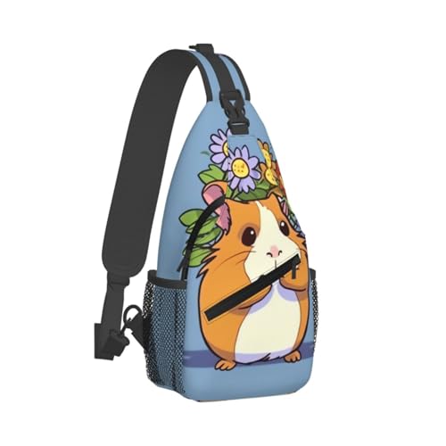 Mochila tipo bandolera pequeña para senderismo negro miniatura 1