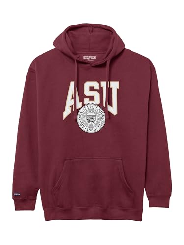 Image of JanSport NCAA Officially Licensed Rival Hoodie, Long Sleeve Unisex Sweatshirt, Cotton-Polyester Blend, Double-Layered Hood