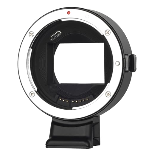 E-Mount AF Lens Adapter EF-NEX IV Compatible with Canon EOS EF/EF-S Series Lens to Sony E-Mount Camera A7 A7II A7III A7R A7RII A7RIII A7S A7SII A9 NEX7 A5100 A6000 A6300 A6500
