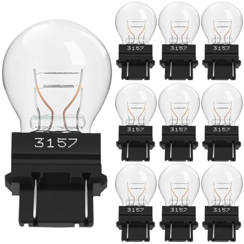 Mudder 10 Pcs 3157 Bulb Tail Light Bulbs Mini...