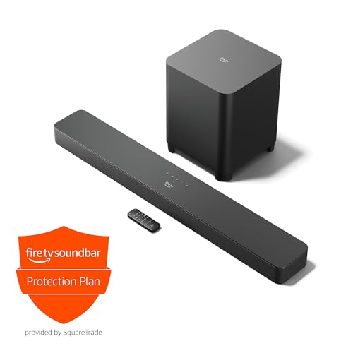 Introducing Amazon Fire TV Soundbar Plus with subwoofer with 2-Year Protection Plan - image 1
