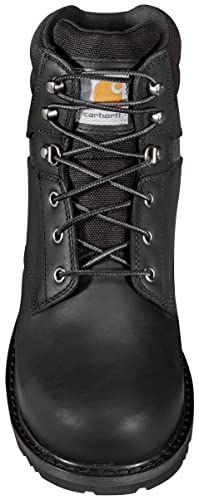 Carhartt Men's Traditional Welt 6" Steel Toe Work Boot, Black Oil Tanned, 8.5 M - image 6