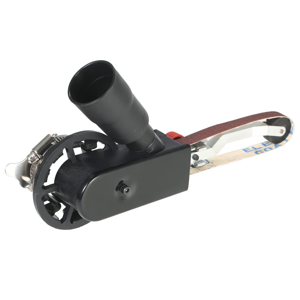 Mini adaptador de cinta de lijado multifunción para lijadora de banda de 115 mm y 125 mm de ángulo eléctrico de 5 pulgadas