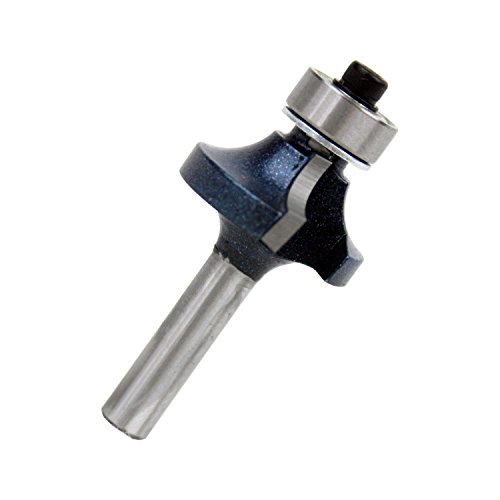 BOSCH 85294MC 1/4 In. x 1/2 In. Carbide-Tipped Roundover Router Bit