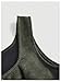 Floerns Women's Plus Size Vintage Lace Up Tank Top Square Neck Sleeveless Costume Dark Green 4X-Large Plus