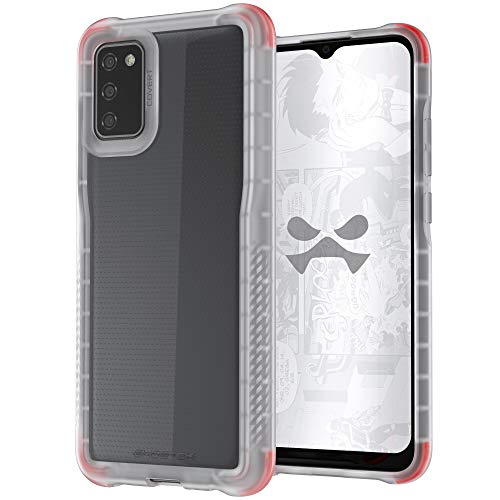 Image of Ghostek COVERT Samsung A02s Case with Clear Slim Fit Design and Anti-Slip Grip Bumper Premium Shockproof Protection Thin Protective Phone Cover Designed for 2021 Samsung Galaxy A02s (6.5 Inch) (Clear)