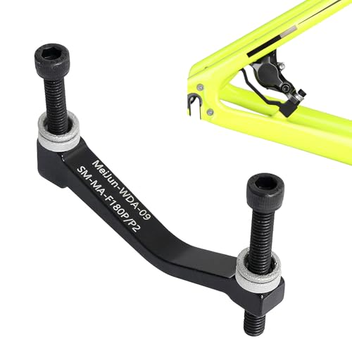 Instalación de Pinzas de Freno de Disco,Frenos de Disco de Bicicleta,Convertidores de Adaptadores de Instalación de Pilares de Freno,Convertidor de Adaptador de Freno Montaña 180 mm Tokaneit
