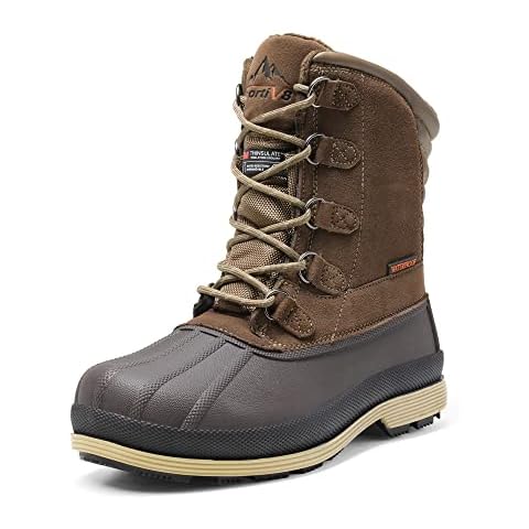 NORTIV 8 Men's Winter Snow Boots Cover