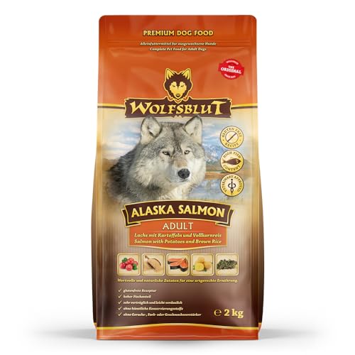 Wolfsblut Hund Adult | Trockenfutter | Multi Bundle | Mix Paket | Sparpaket | 2 x 2 kg | Verschiedene Sorten (2 x 2 KG, 1x Alaska Salmon, 1x Cold River)