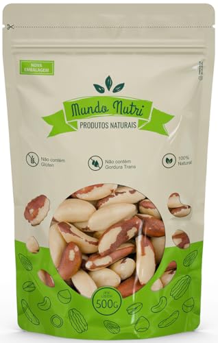 500g Castanha Do Pará Inteira Premium - Nova Safra