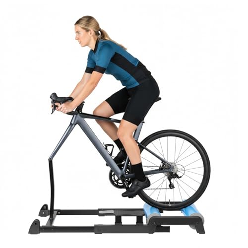 ETOYAI Indoor Bike Resistance Trainer with Rollers