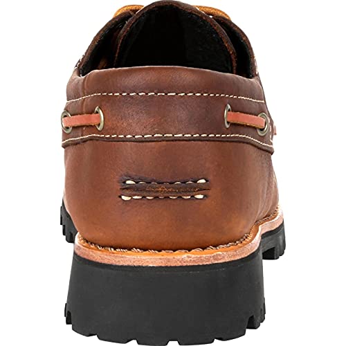 Rocky Mens Collection 32 Boat Casual Shoes - Brown4