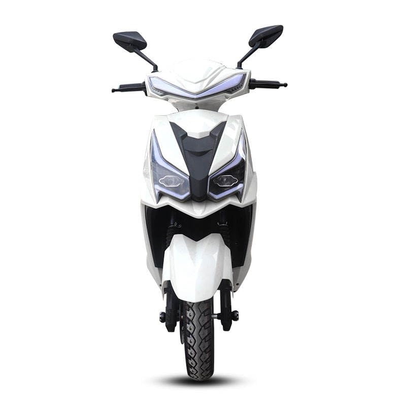 Image of MIOOX 48V30AH Dual Battery ectric Scooter, 110-130 km Range, 45 km /h Speed, Disc & Drum Brakes, LED Headlight, Comfortable Seat, 3-Year Battery Warranty (White)