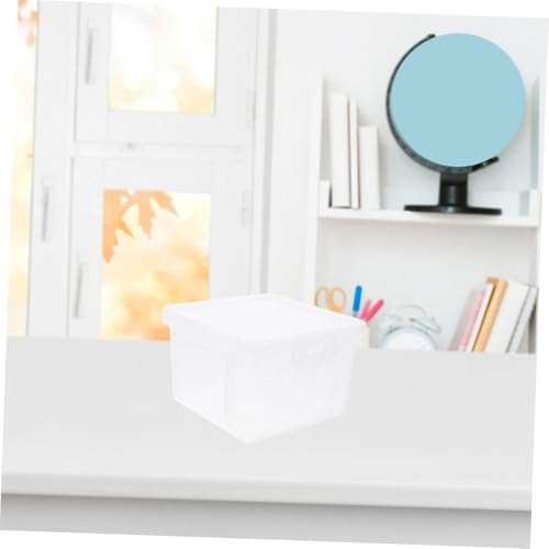 Caja plástica para monedas, 2 piezas transparente miniatura 4