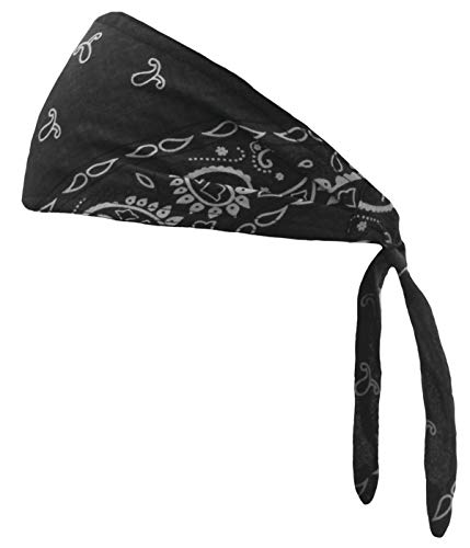 Schampa Technical Wear Old School Bandana Blk Paisley Osb1-100 New