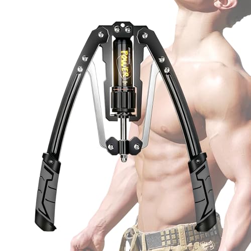 Exerciseur de poitrine hydraulique réglable 10-200 kg pour muscler vos biceps à la maison
