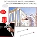 Airless Sprayer Gun Tip Extension 5PCS - Universal Pole Airless Paint Spray Tip Tool, Aluminum Alloy Sprayer Extension Rod, Good Sealing Atomizing Spraying (40,30,20,12,7.8 Inches)