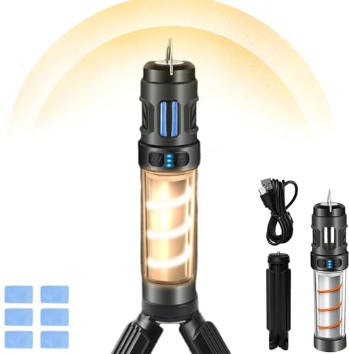 Buzz Defense Zapper Original BuzzBash Buzz Repel Lamp Portable for Camping, High Capacity, Integrated Light