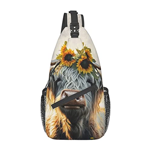 Bolso cruzado compacto para senderismo unisex FYCFSLMY miniatura 7