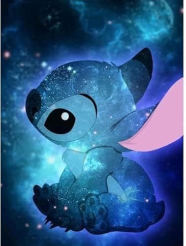jieyisier Diamond Painting Erwachsene 5D Diamond Painting Full Drill Cartoon Diamant Painting Bilder Kunsthandwerk House Wall Dekoration 12x16 Inch