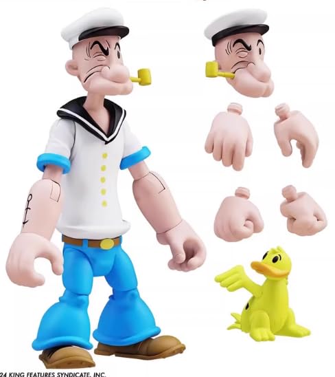 Amazon | [AC]BFS 1/12 ポパイ 白シャツポパイ 可動 アクション