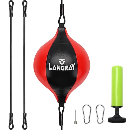 Double End Bag, Boxen Doppelendball, Doppelendbeutel Punchingball Speedball Set, PU-Leder-Punchingbag Boxsack für MMA Boxtraining Fitness-Training von Erwachsenen und Kindern Double End Bag, Boxen Doppelendball, Doppelendbeutel Punchingball Speedball Set, PU-Leder-Punchingbag Boxsack für MMA Boxtraining Fitness-Training von Erwachsenen und Kindern