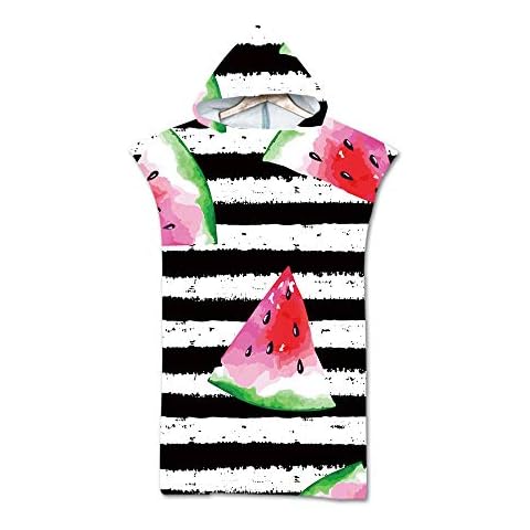 Fansu Poncho Toalla con Capucha Cover