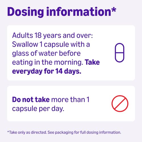 Amazon Basics Esomeprazole Magnesium Delayed-Release Mini Capsules, 20 mg, Acid Reducer, 24 Hour Heartburn Medicine, 42 Count (Previously Care) - image 7
