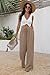 Sampeel Dress Pants for Women Business Casual Outfits Work Office Linen Pants Summer Outfits Plus Size Clothes Spring Beach Vacation Fashion Clothing Khaki L