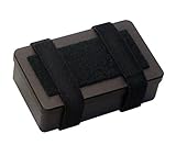 SUMA Container, Small - Anodized Aluminum Survival/First Aid Kit Box (Black)