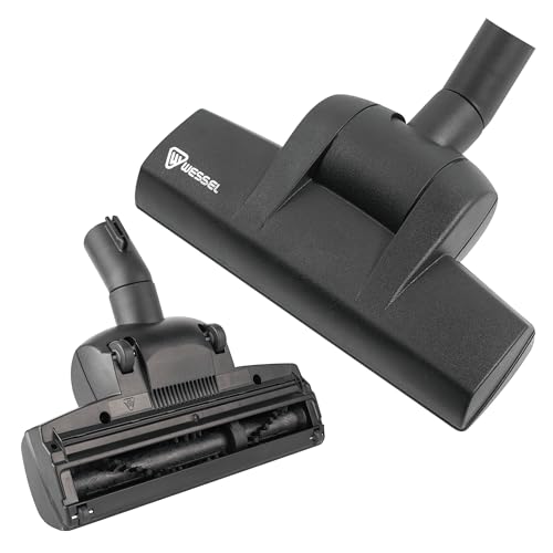 Wessel Werk TK284 Turbodüse 32/35mm mit rotierender Bürste für Teppiche Tierhaare Hartböden leise & effizient kompatibel mit Miele AEG Siemens Bosch Kärcher Philips.