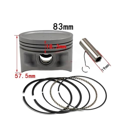 Kit de piston avec anneau résoud la perte de compression YFM400 - 3