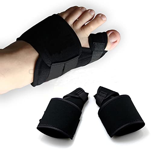2Pcs Bunion Corrector Hallux Valgus Corrector Relief Pain Toe Separators Pedicure Tool Bone Thumb Orthopedic Braces Foot Protector Splint (Pink L)