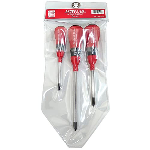 Sunflag +1 +2 +3 Jis Screwdrivers | Made In Japan (Perfect Grip) #TOP1