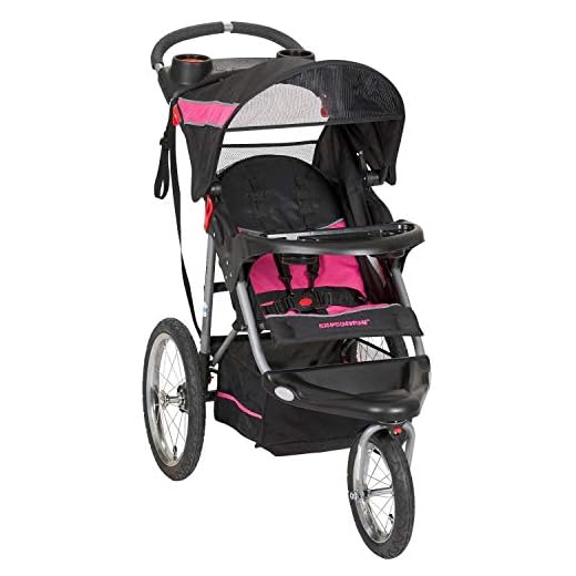 Baby Trend Expedition Jogger Stroller, Bubble Gum