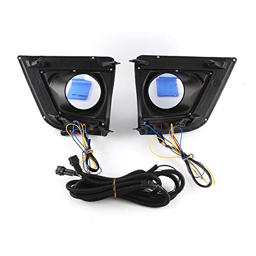 2 Peças De Carro Led Luz Diurna Drl Fluindo Branco Luz Do Dia Luz De Seta Luz De Neblina Para Toyota